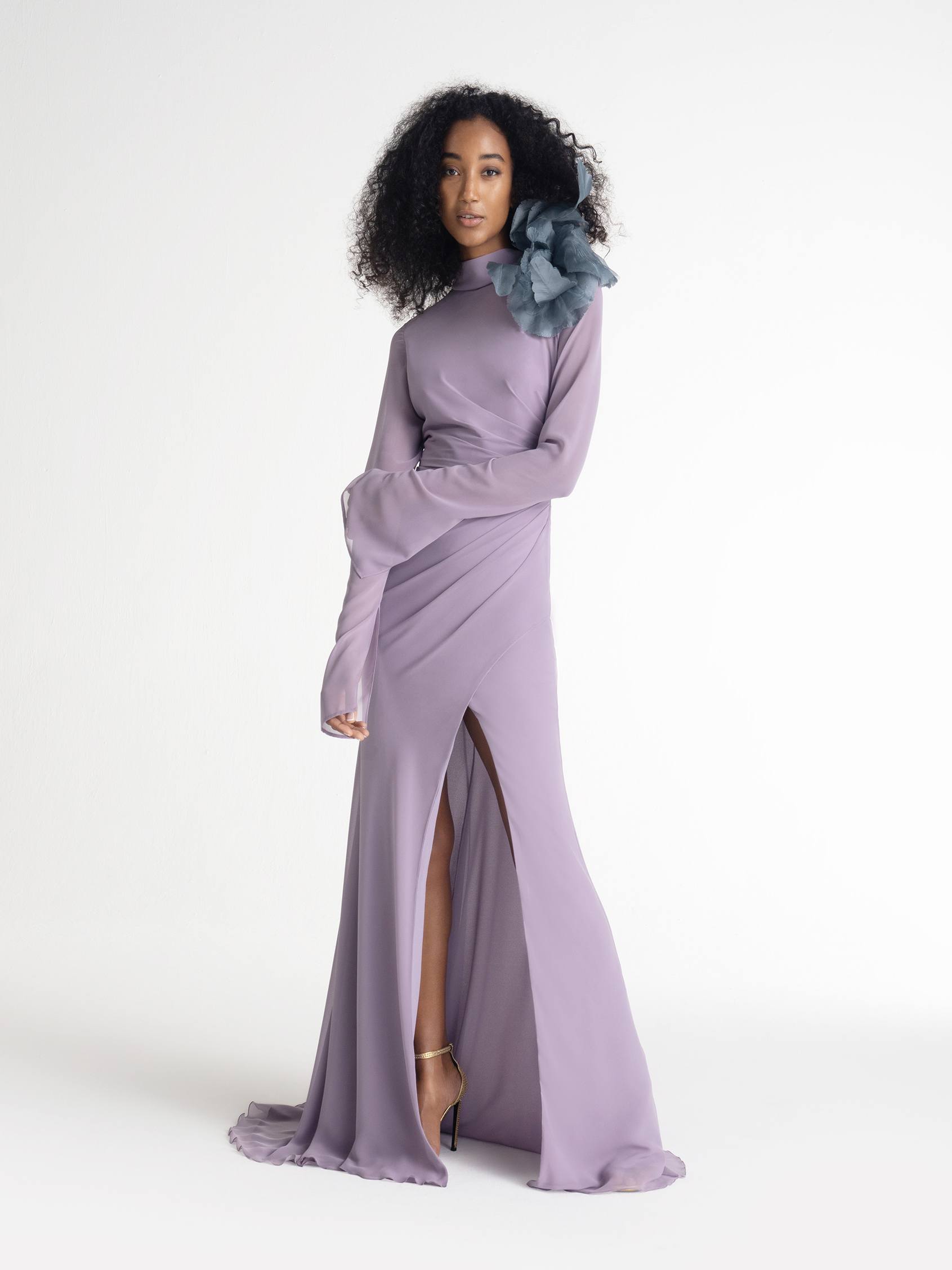 Vera Wang Lavender Evening Dresses