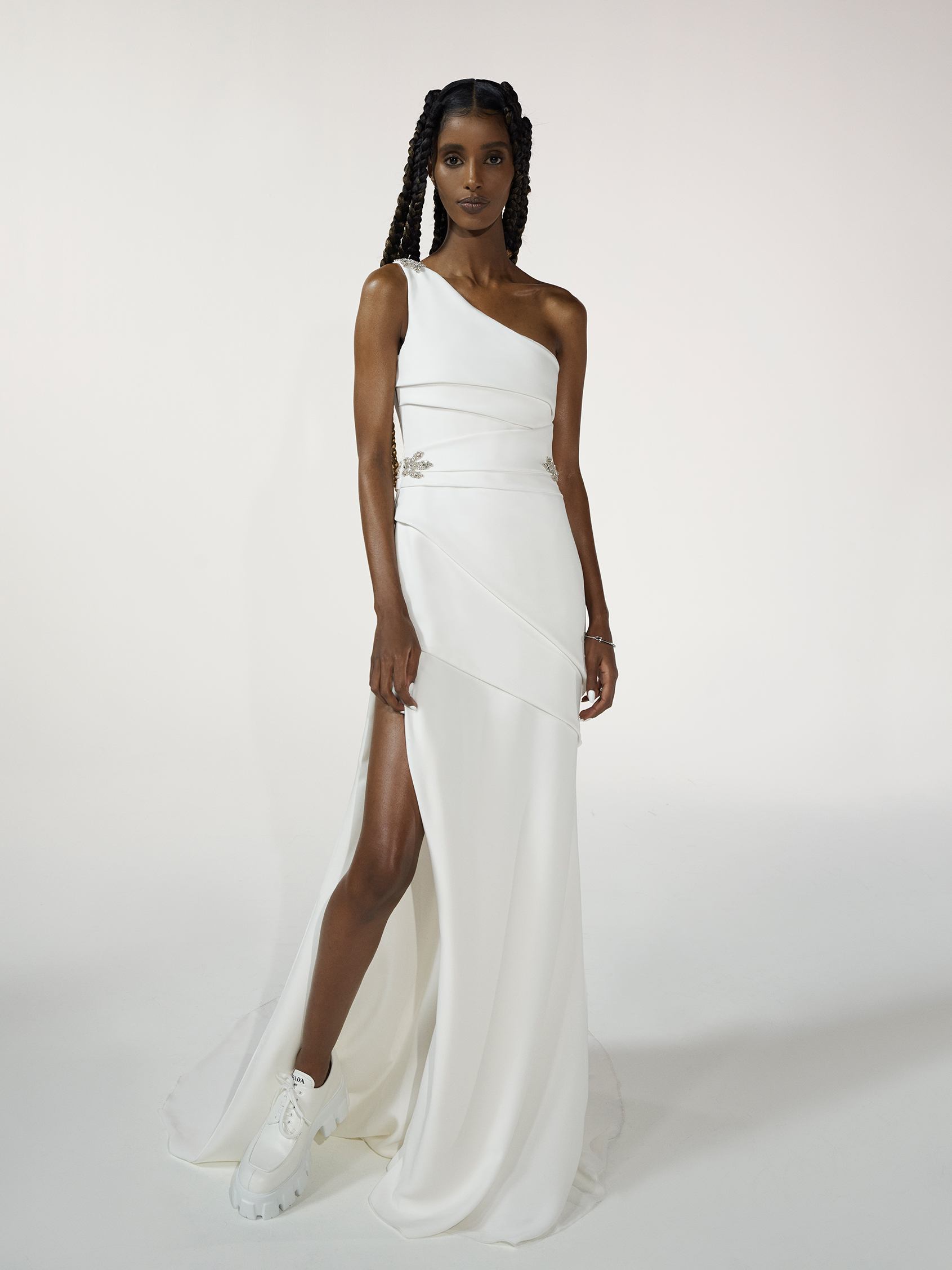 Vera Wang One Shoulder Gown